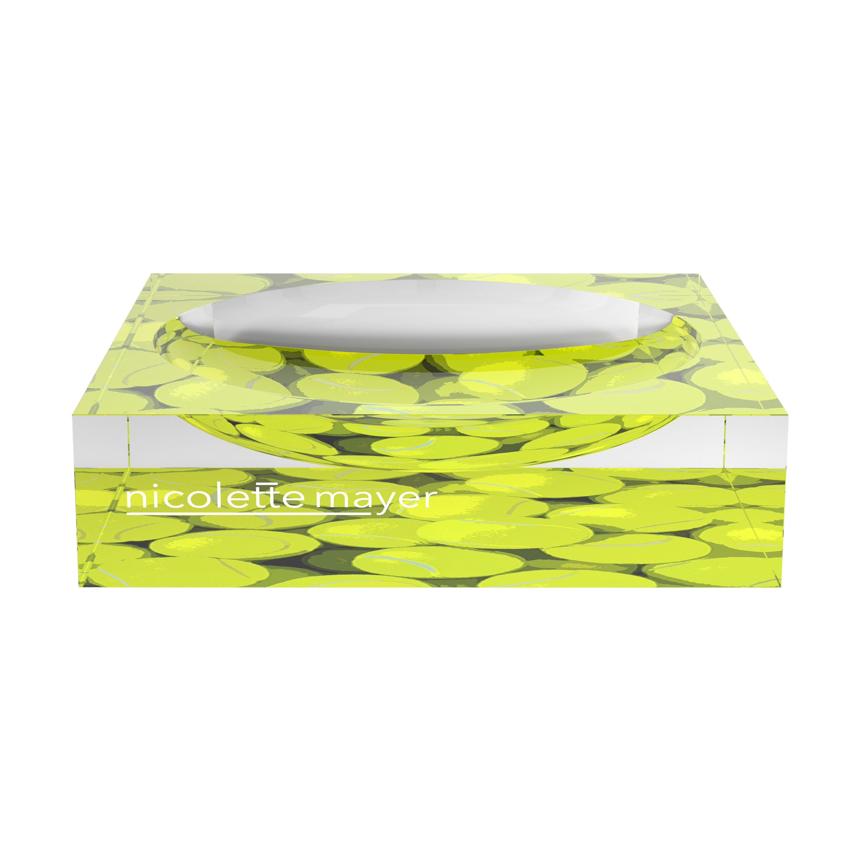 Neon Balls Tennis Candy Catchall Dish