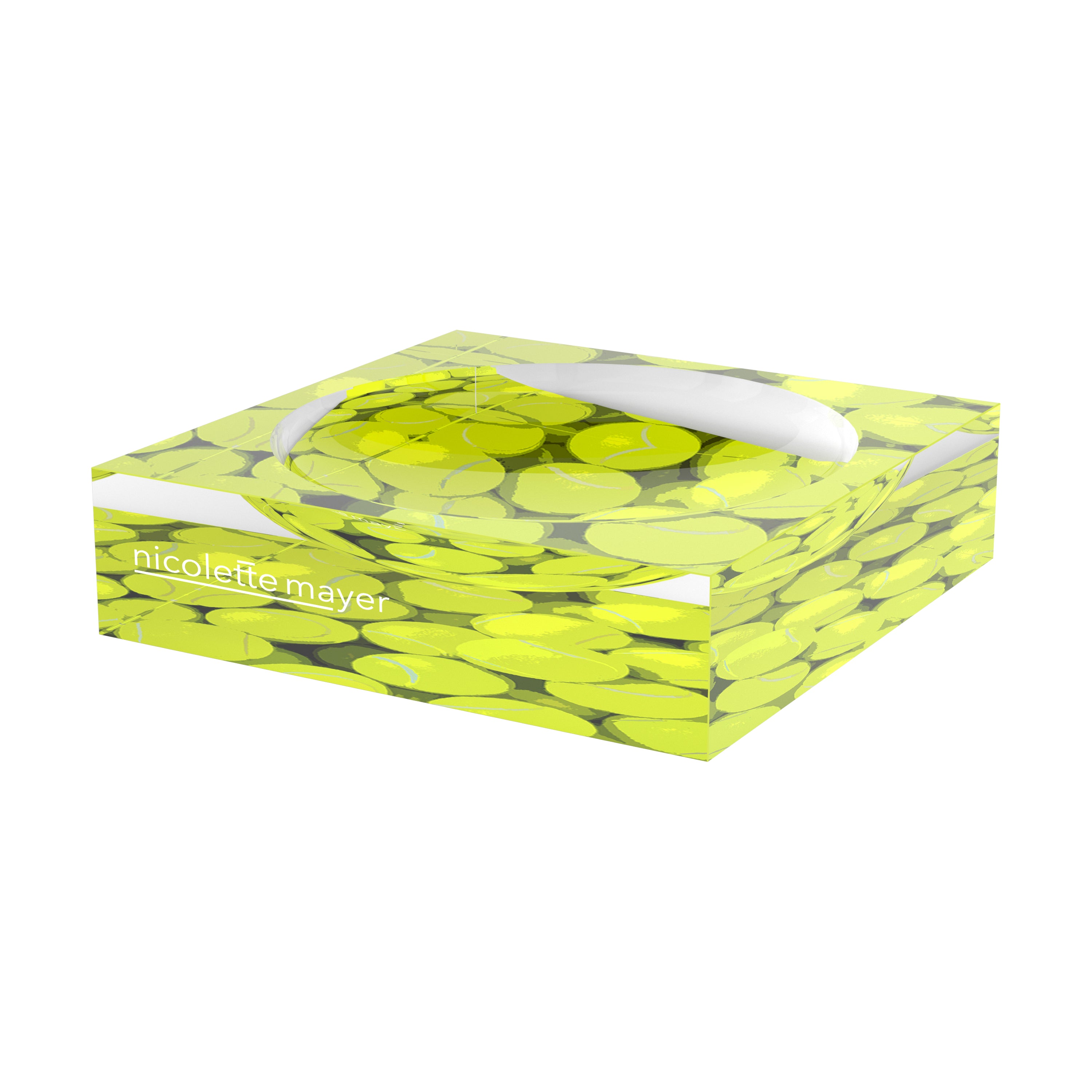 Neon Balls Tennis Candy Catchall Dish