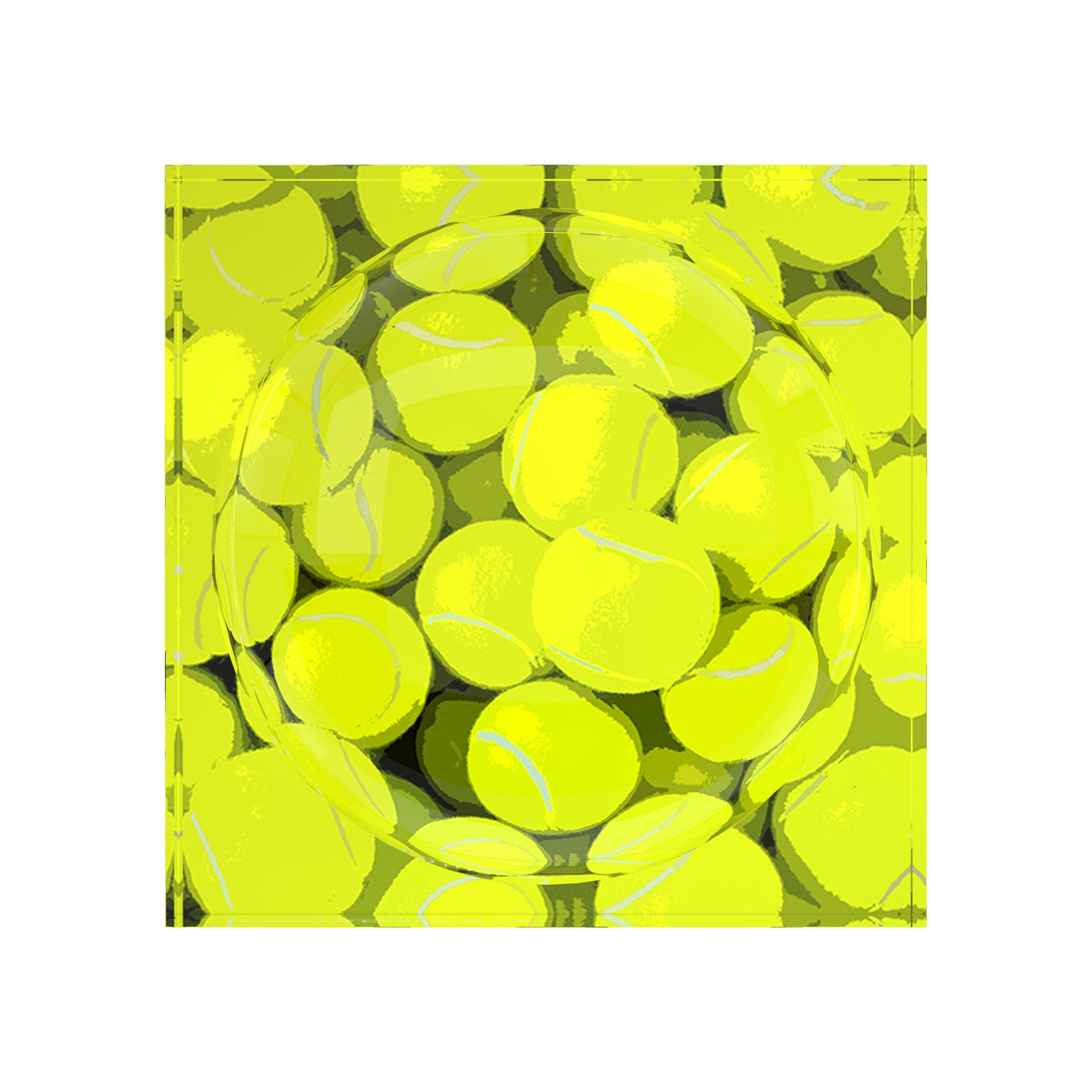Neon Balls Tennis Candy Catchall Dish