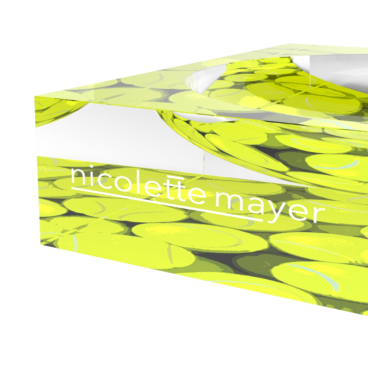 Neon Balls Tennis Candy Catchall Dish