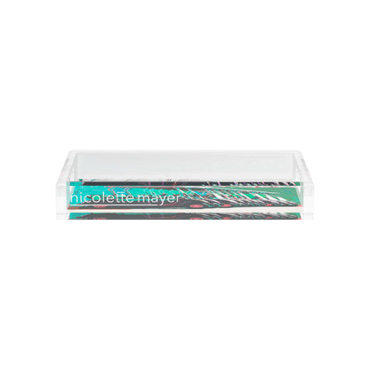 Golf Nine Iron Green  12.5x7.75 Acrylic Tray - nicolettemayer.com 