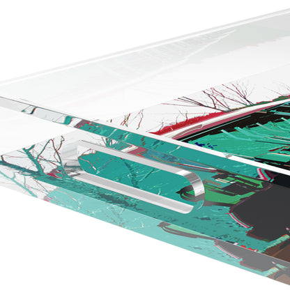 Golf Nine Iron Green  12.5x7.75 Acrylic Tray - nicolettemayer.com 