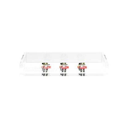 Nutcracker 12.5X7.75 Acrylic Tray - nicolettemayer.com