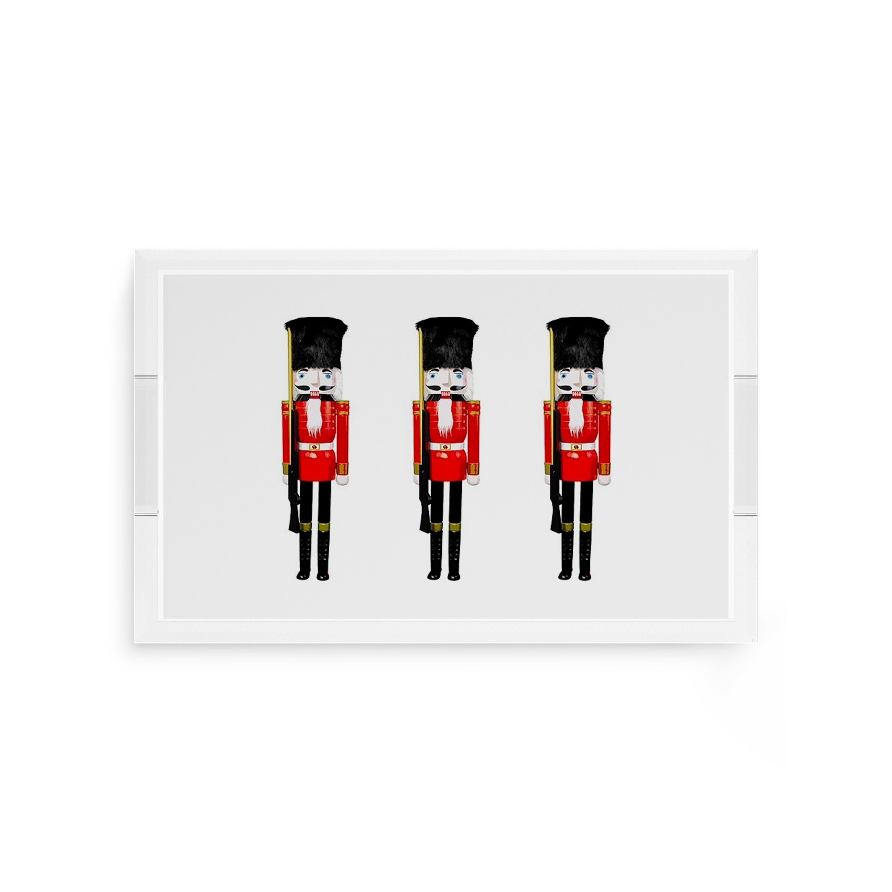 Nutcracker 12.5X7.75 Acrylic Tray - nicolettemayer.com