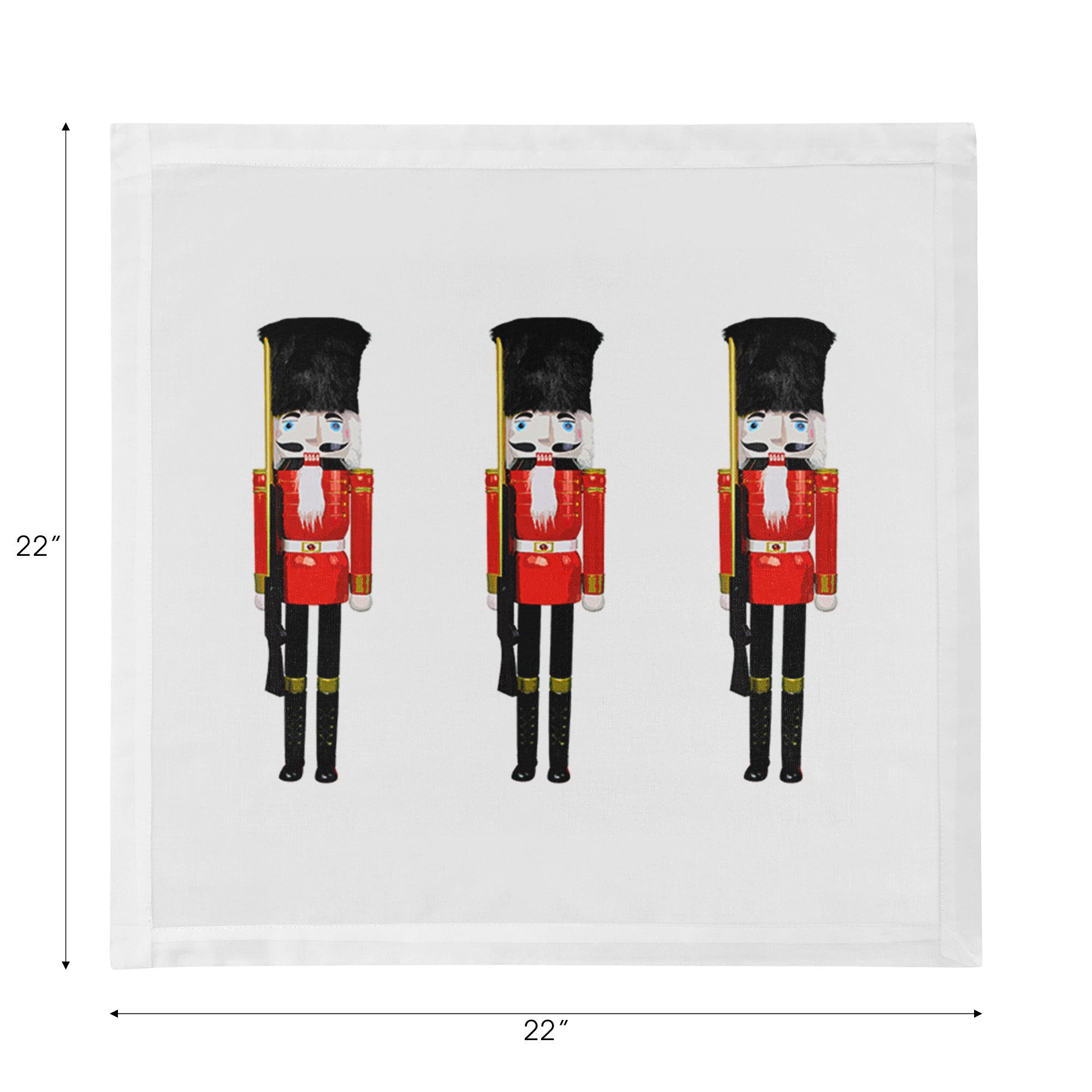 Nutcracker Cotton Sateen Dinner Napkins