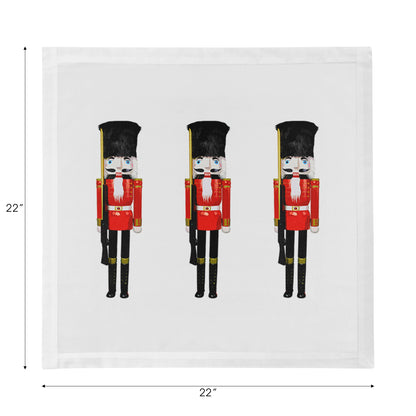 Nutcracker Cotton Sateen Dinner Napkins
