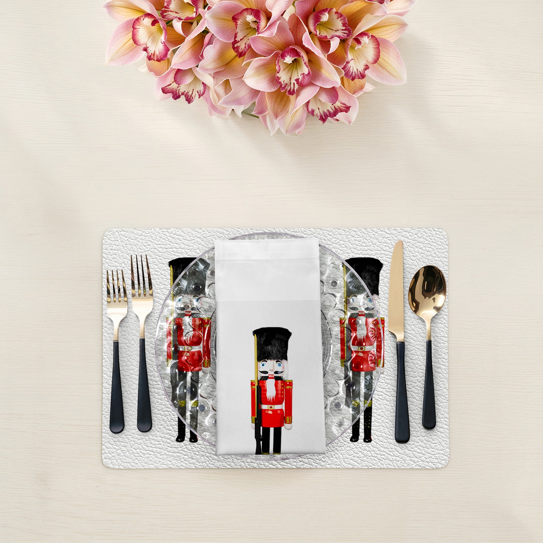 Nutcracker Cotton Sateen Dinner Napkins