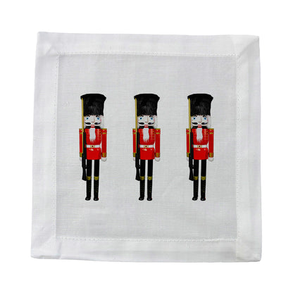 Nutcracker Cotton Sateen Cocktail Napkins