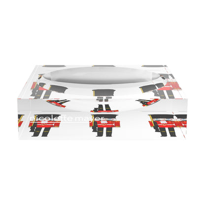 Nutcracker Acrylic Candy Catchall Dish