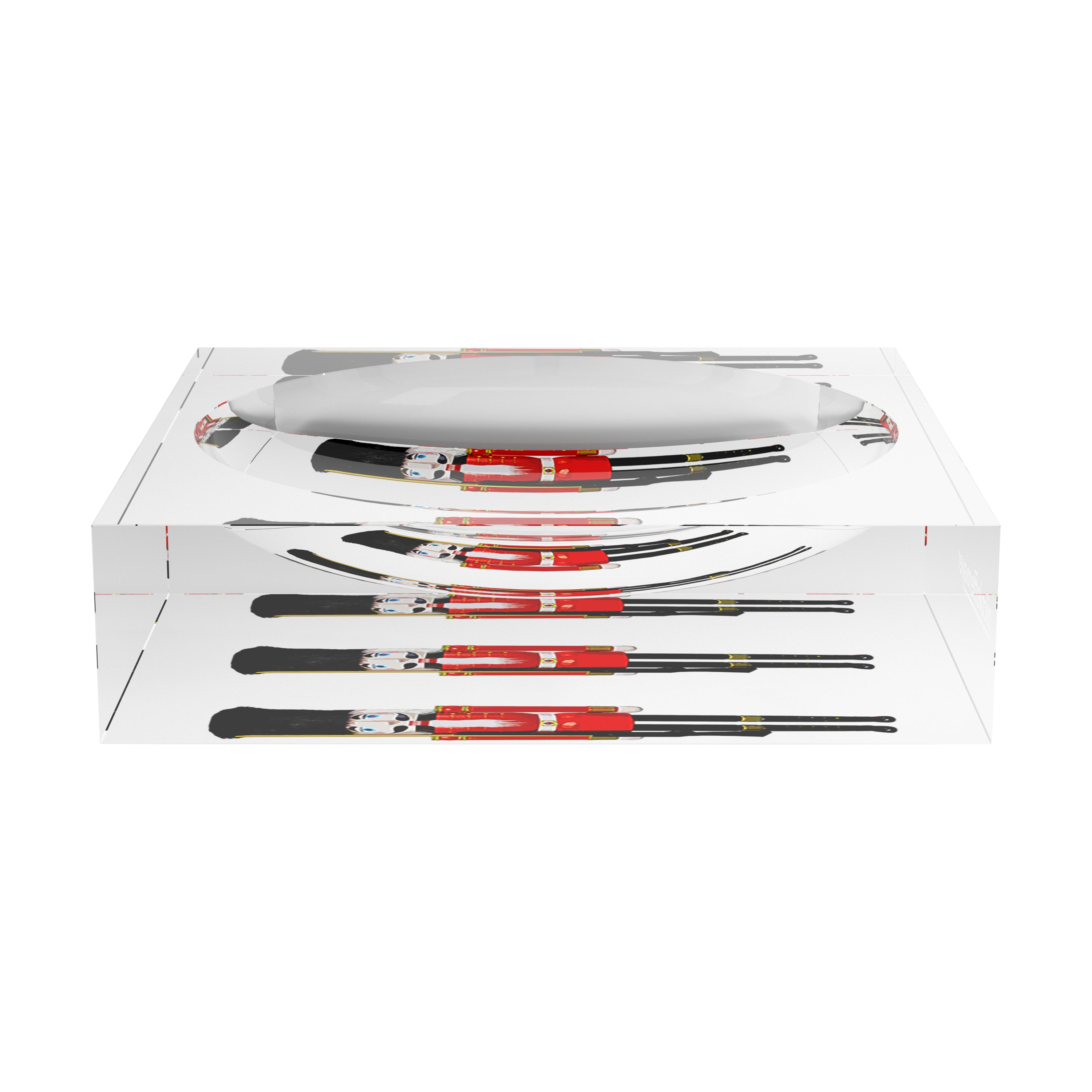 Nutcracker Acrylic Candy Catchall Dish