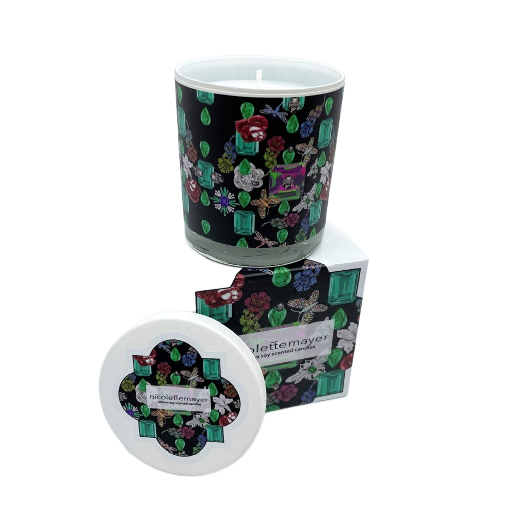Jewel Box Emerald Candle
