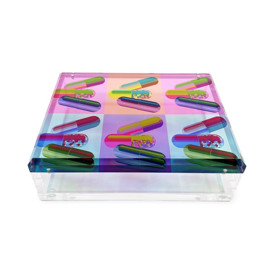Ode To Hurst Neon Acrylic Box