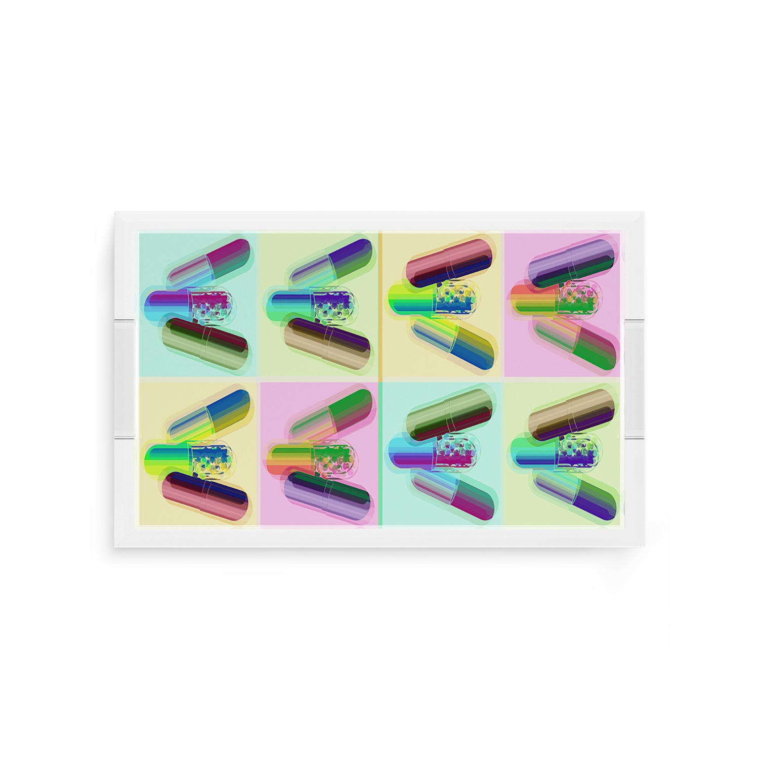 Ode To Hurst Psychedelic 12.5X7.75 Acrylic Tray - nicolettemayer.com
