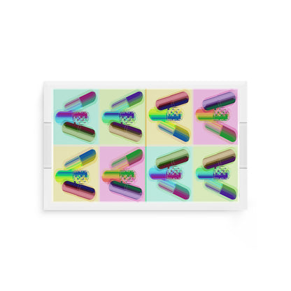 Ode To Hurst Psychedelic 12.5X7.75 Acrylic Tray - nicolettemayer.com
