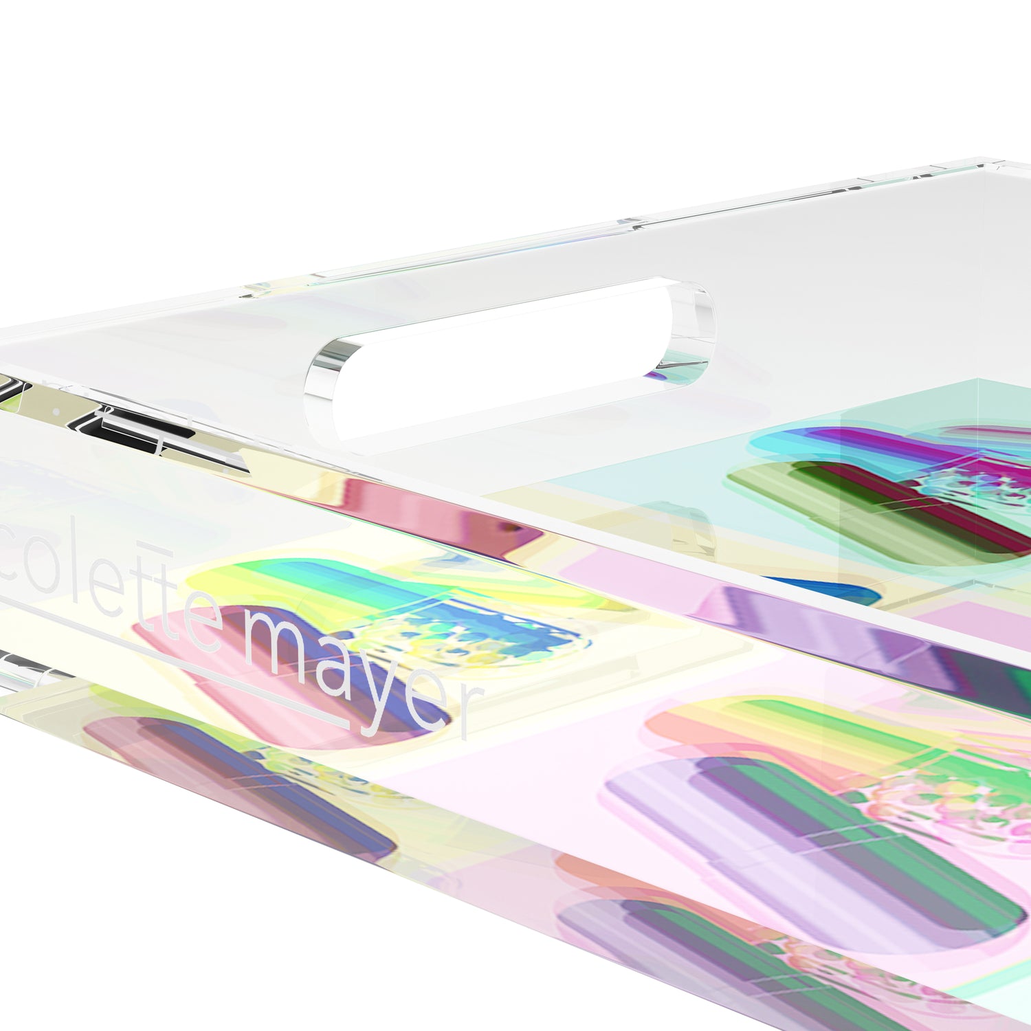 Ode To Hurst Psychedelic 12.5X7.75 Acrylic Tray - nicolettemayer.com
