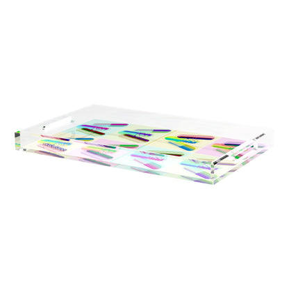Ode To Hurst Psychedelic 22.5X14.5 Acrylic Tray - nicolettemayer.com
