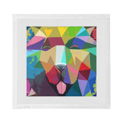 Ode To Kuda Candy 22 x 22 Hohlsaum-Servietten, 4er-Set