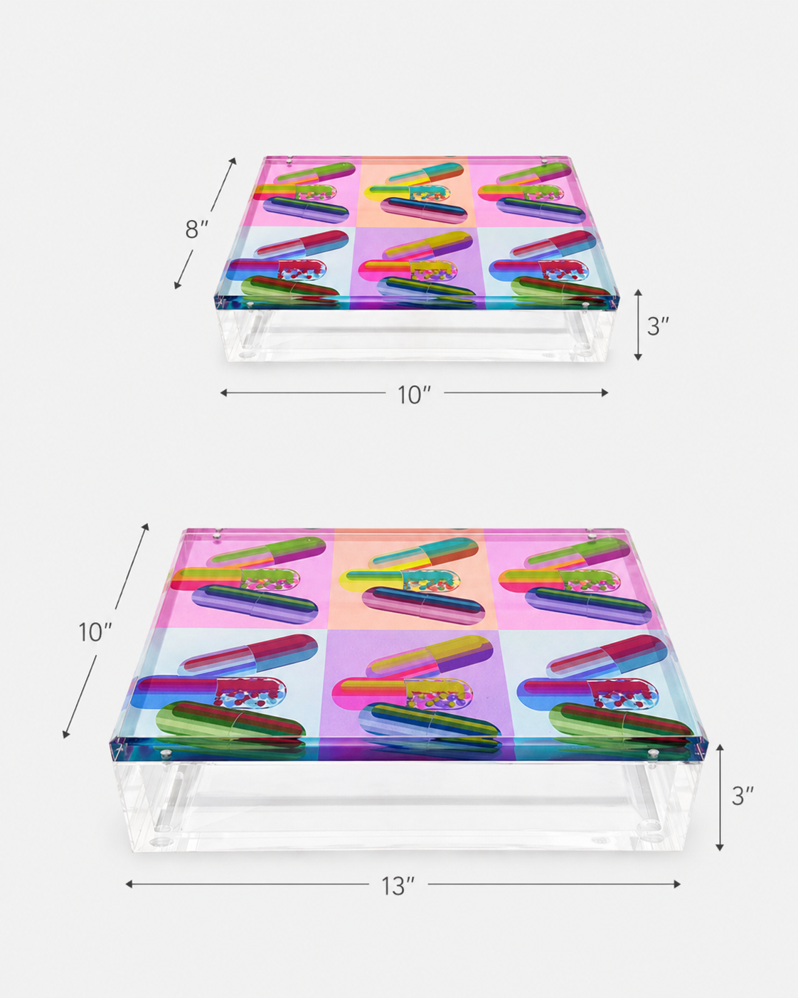 Ode To Hurst Neon Acrylic Box - nicolettemayer.com