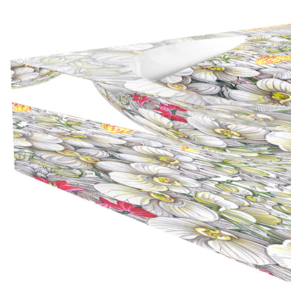 Orchid Phalaenopsis White Acrylic Candy Catchall Dish