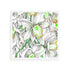Orchid Cymbidium Green Acrylic Decorative Tray, 12 x 12 in. by Nicolette Mayer 
