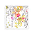 Orchid Pangea Yellow Pink Acrylic Decorative Tray, 12 x 12 in. by Nicolette Mayer 