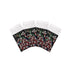 Ouroboros Skulls Black Cotton Sateen Dinner Napkins - nicolettemayer.com