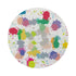 Paint Splatter 16" Round Pebble Placemats - nicolettemayer.com