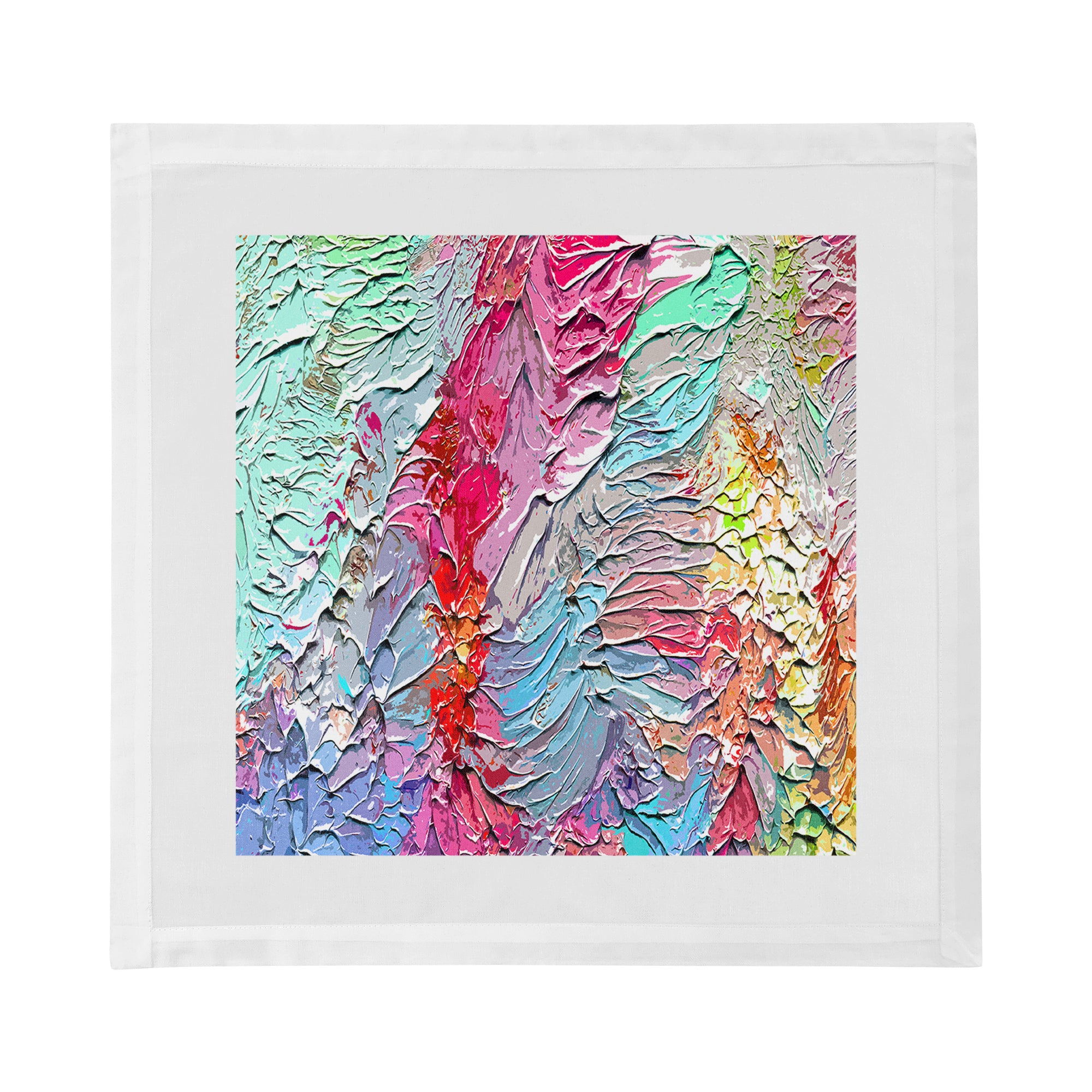 Paint Brights Cotton Sateen Dinner Napkins - nicolettemayer.com