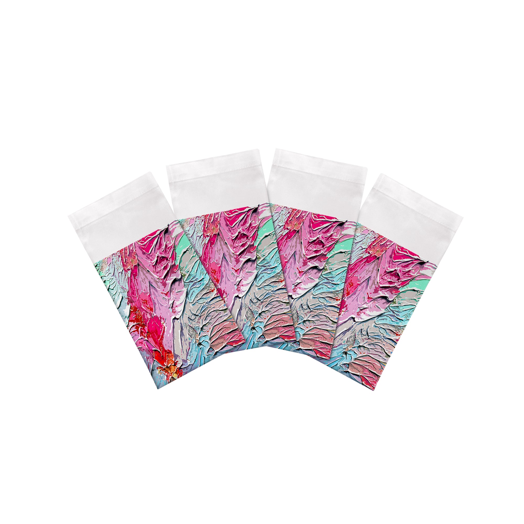 Paint Brights Cotton Sateen Dinner Napkins - nicolettemayer.com