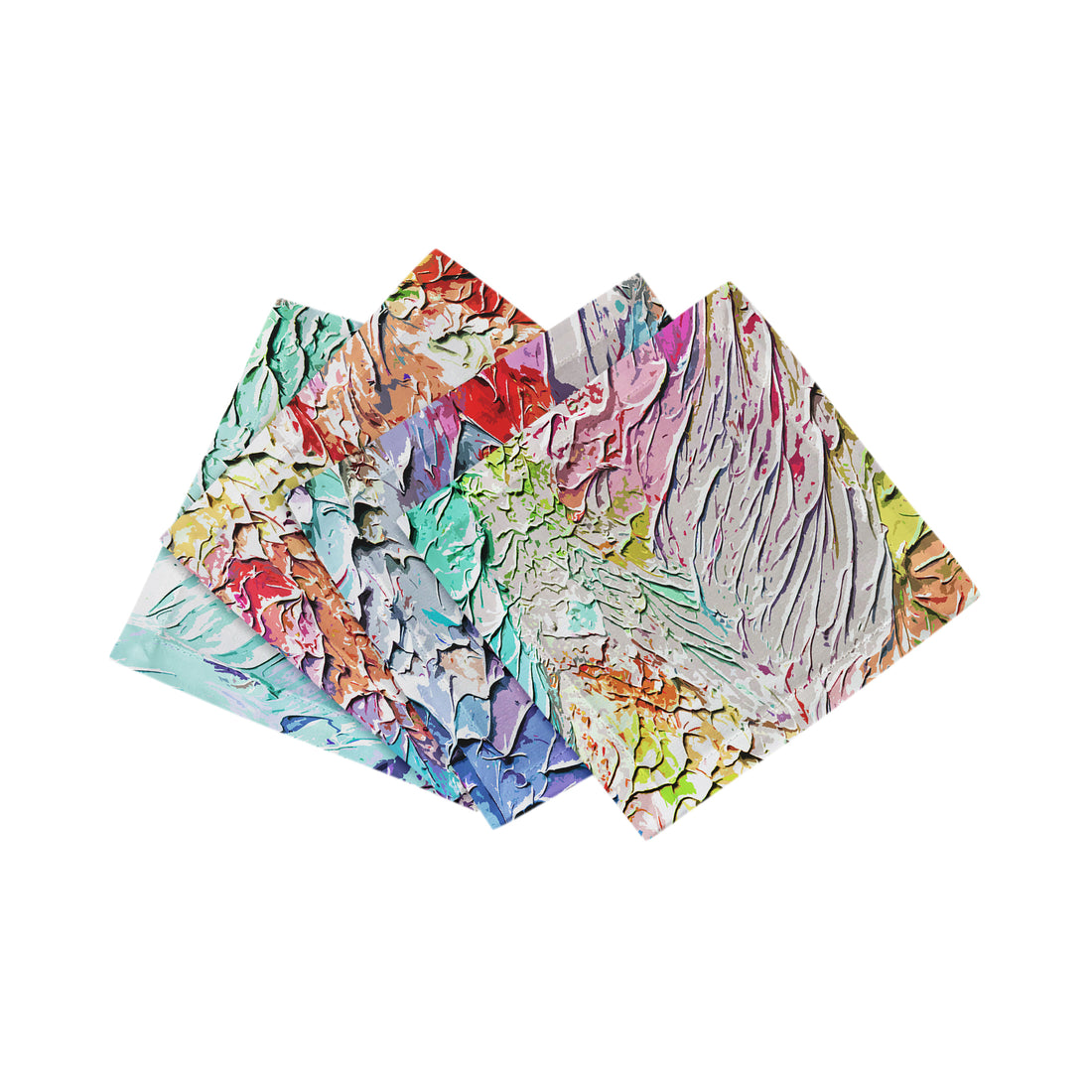 Paint Brights Cotton Sateen Cocktail Napkins