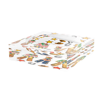 Paper Dolls Chaps XOXO Acrylic Candy Catchall Dish, 6 x 6 in., 8 x 8 in. by Nicolette Mayer