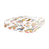 Paper Dolls Chaps XOXO Acrylic Candy Catchall Dish, 6 x 6 in., 8 x 8 in. by Nicolette Mayer
