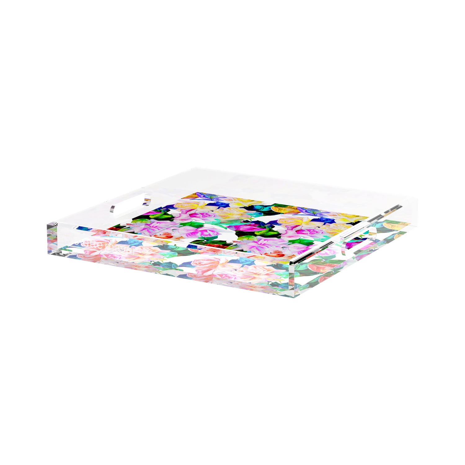 Passion Intenso 15X15 Acrylic Tray - nicolettemayer.com
