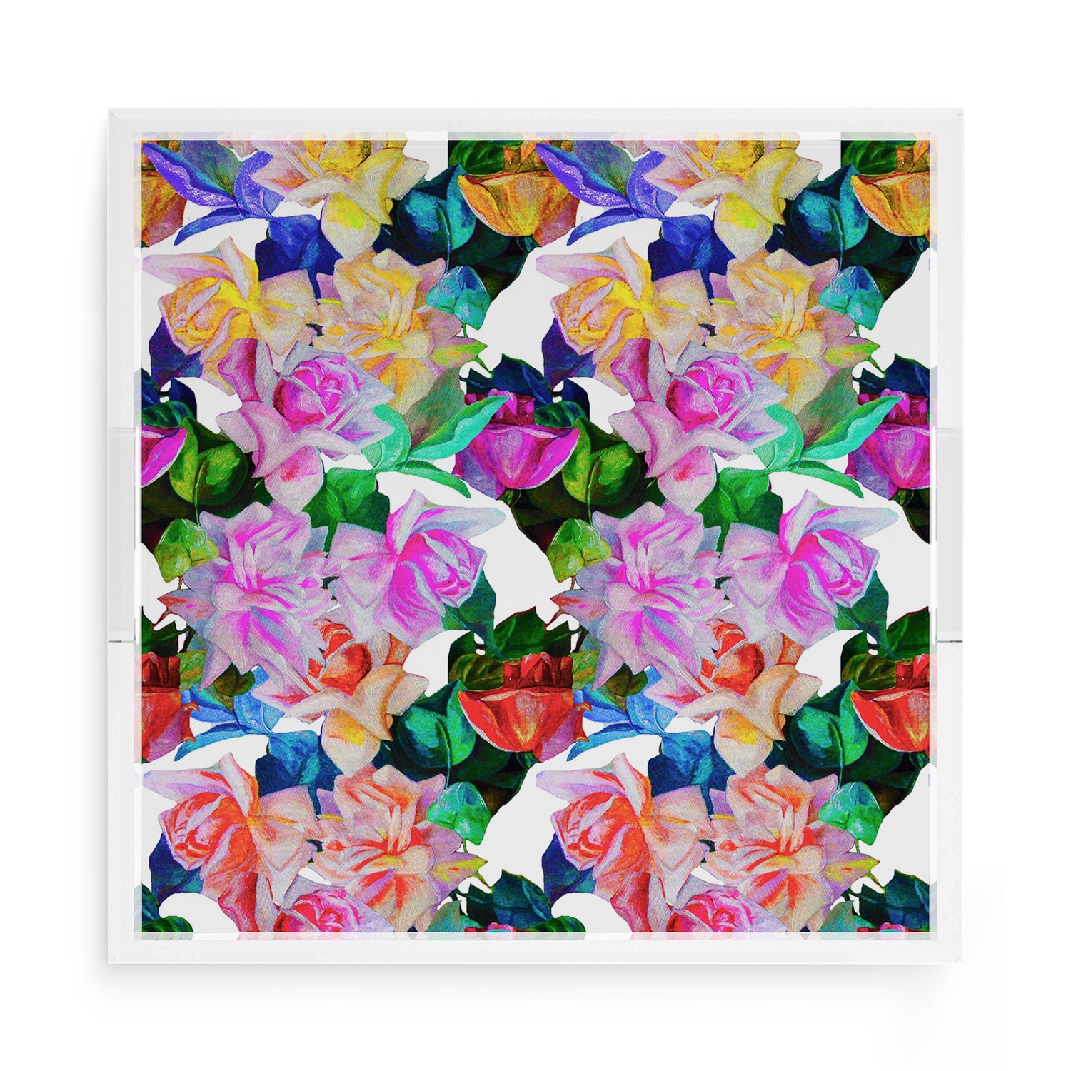 Passion Intenso 15X15 Acrylic Tray - nicolettemayer.com
