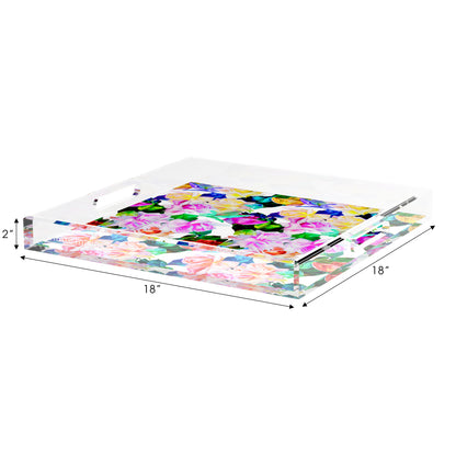 Passion Intenso 18X18 Acrylic Tray - nicolettemayer.com
