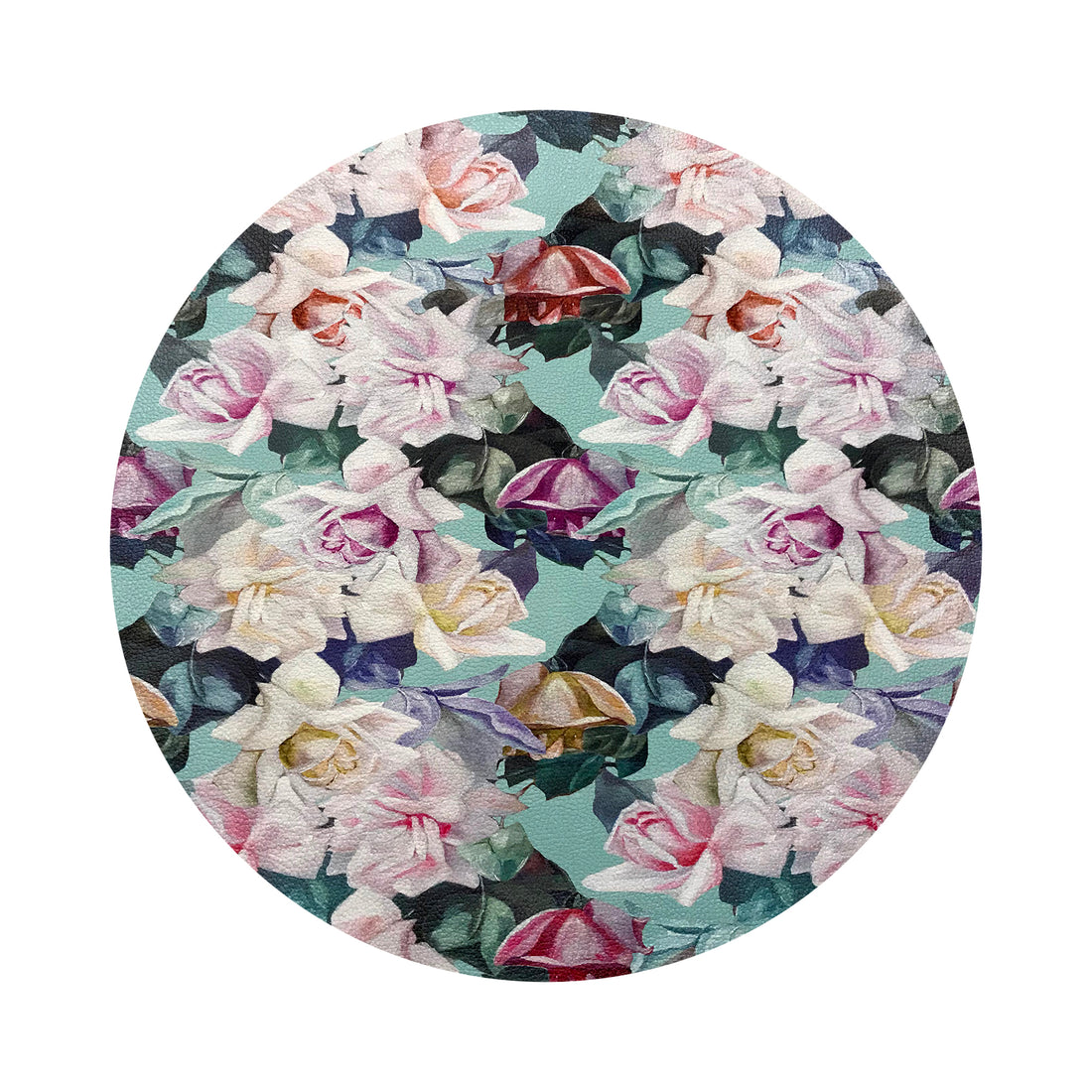 Passion Laduree 16 Round Pebble Placemat, Set Of 4 - nicolettemayer.com