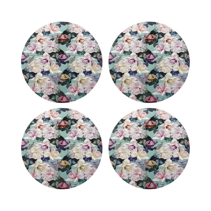Passion Laduree 16 Round Pebble Placemat, Set Of 4 - nicolettemayer.com
