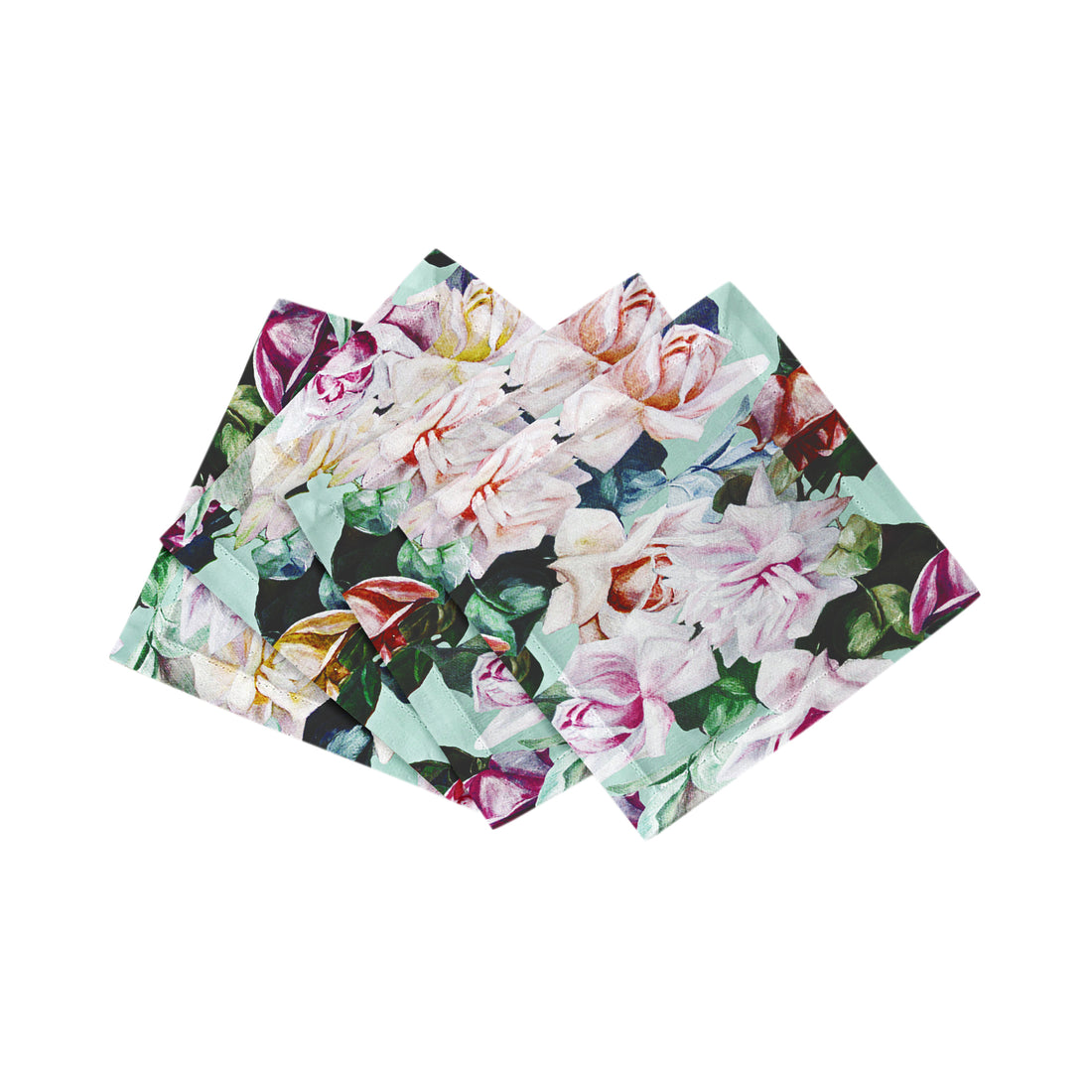 Passion Laduree Cotton Sateen Cocktail Napkins - nicolettemayer.com