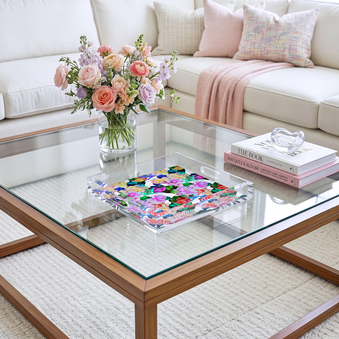 Passion Intenso 12X12 Acrylic Tray - nicolettemayer.com
