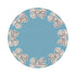 Pearl Bow Bluebell 16" Round Pebble Placemats, Set of 4 - nicolettemayer.com
