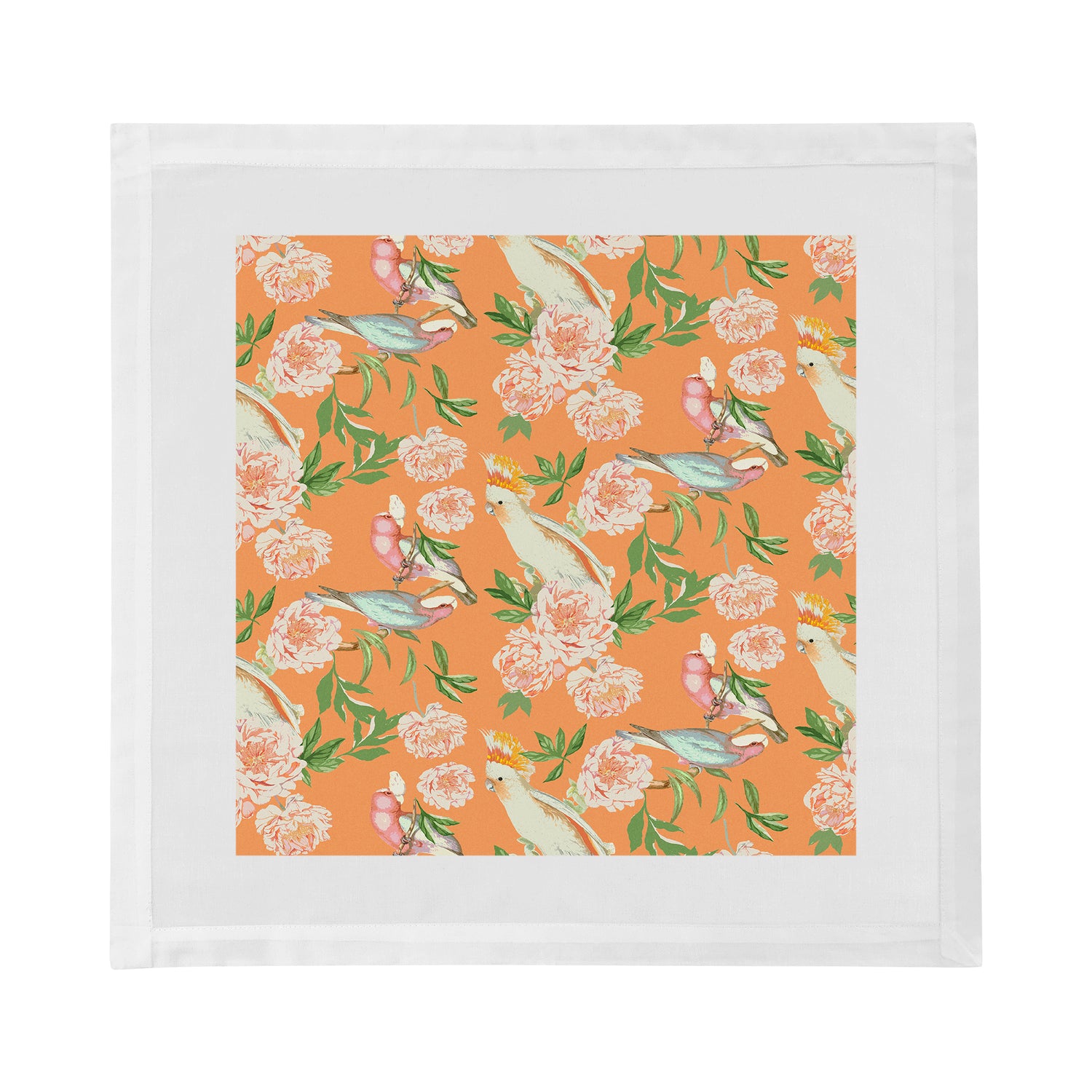Peony Inspira Bellini Cotton Sateen Dinner Napkins