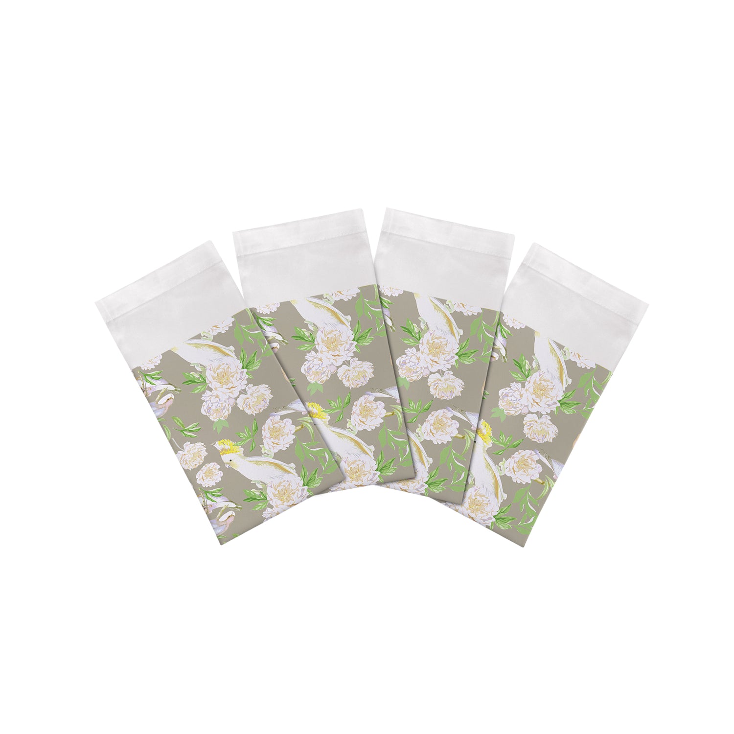 Peony Inspira Breakers Cotton Sateen Dinner Napkins