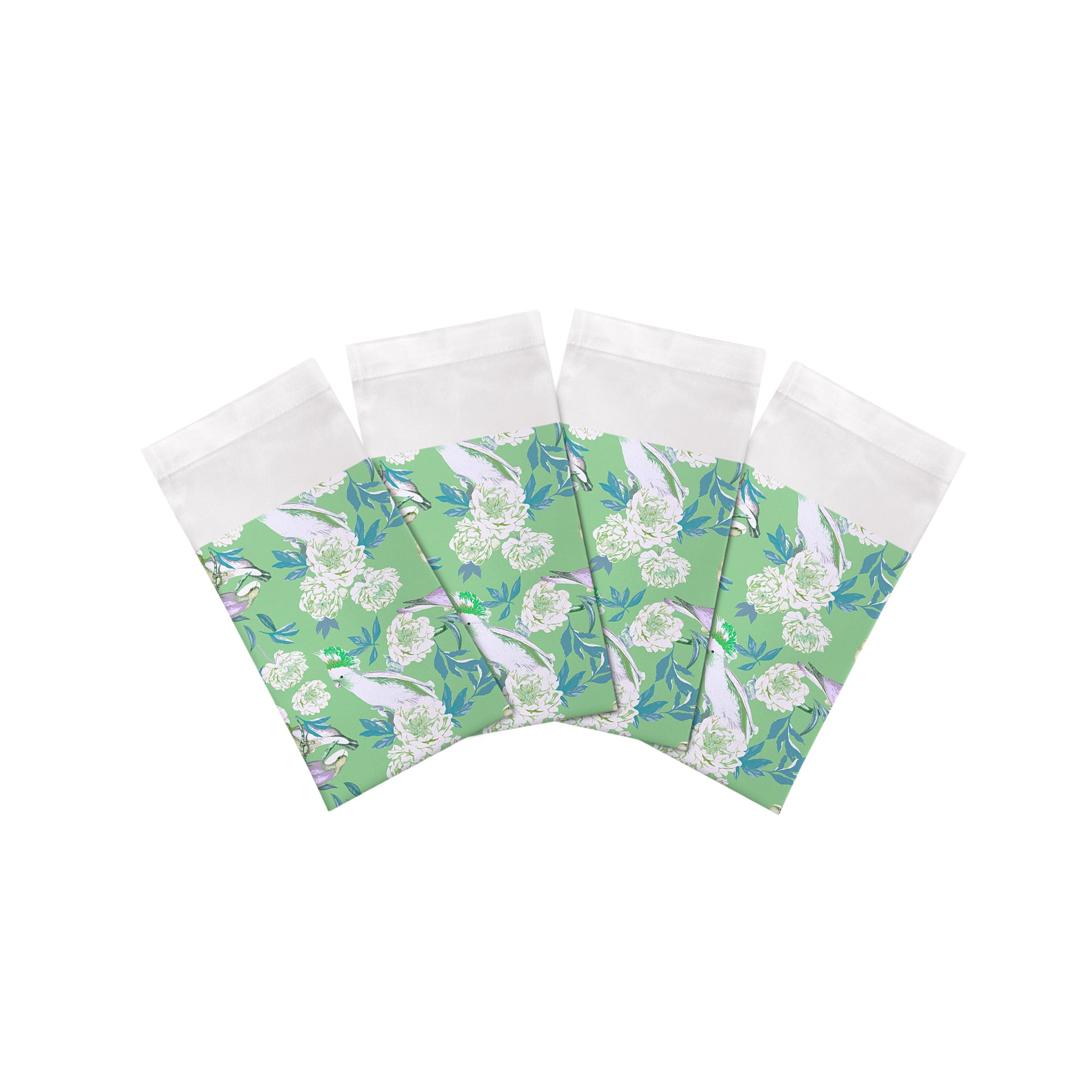 Peony Inspira Tropical Cotton Sateen Dinner Napkins