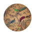 Pheasant Fall Sauvage Mustard 16" Round Pebble Placemats, Set of 4 - nicolettemayer.com
