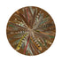 Pheasant Feathers Brown 16" Round Pebble Placemats, Set of 4 - nicolettemayer.com
