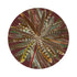 Pheasant Feathers Porto 16" Round Pebble Placemats, Set of 4 - nicolettemayer.com
