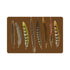Pheasant Feathers Brown 17.5" Rectangle Pebble Placemat, Set Of 4 - nicolettemayer.com
