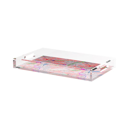 Pheasant Sauvage Loire 17X10.5 Acrylic Tray - nicolettemayer.com
