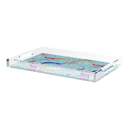 Pheasant Sauvage Orleans 22.5X14.5 Acrylic Tray - nicolettemayer.com

