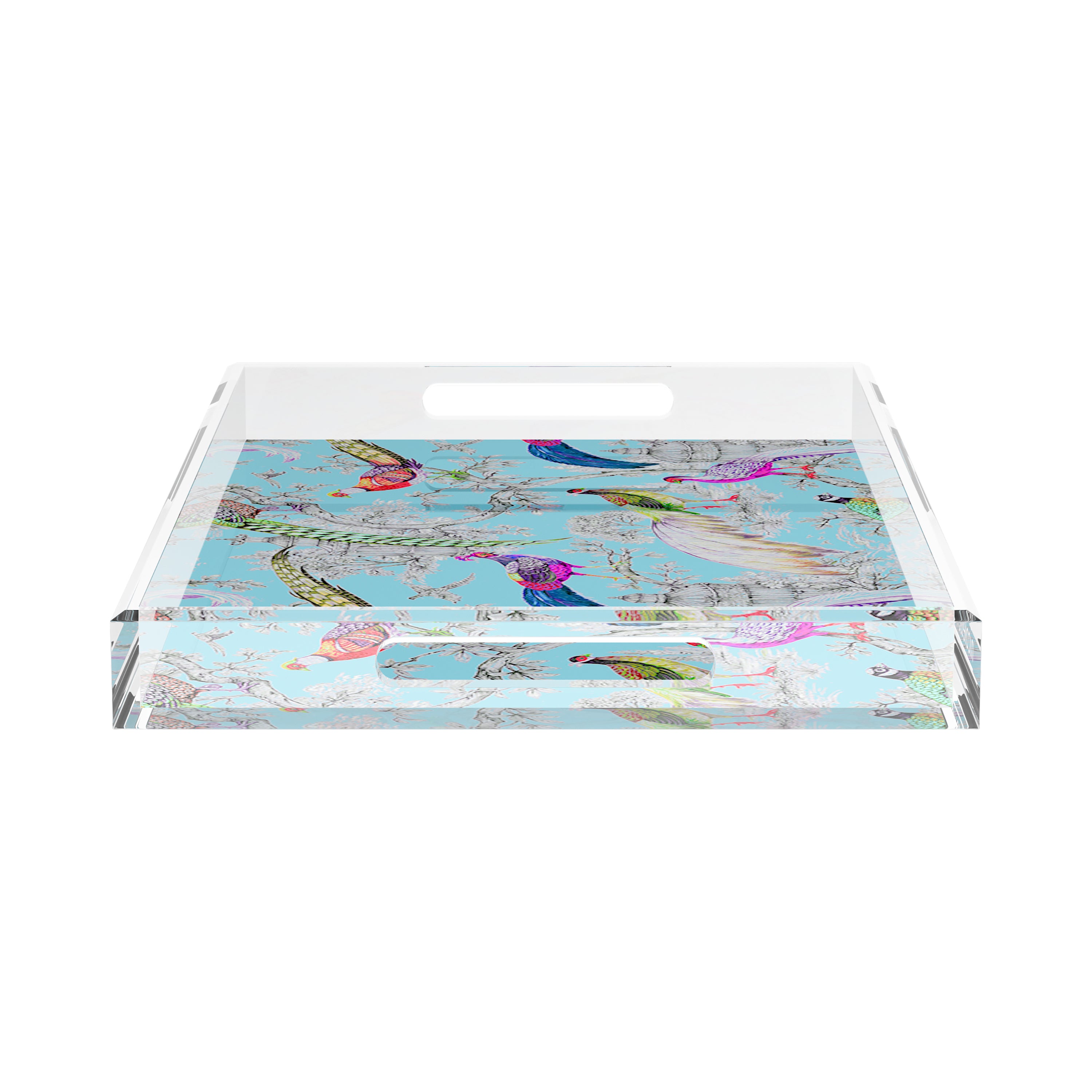 Pheasant Sauvage Orleans 22.5X14.5 Acrylic Tray - nicolettemayer.com
